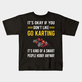 Smart People Hobby Go Karting Go Kart Karts Kids T-Shirt